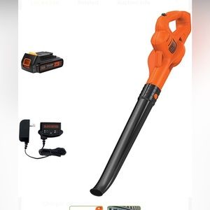 BLACK+DECKER 20V MAX Cordless Leaf Blower, Lawn Sweeper,